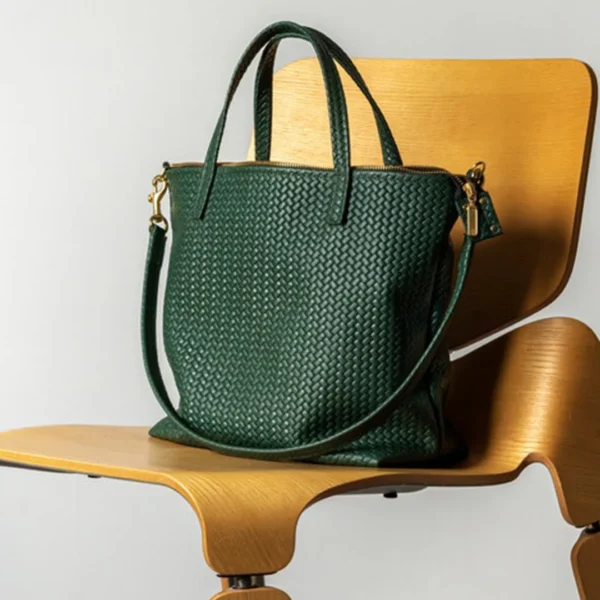 Green Tote Bag for girls