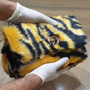 Tiger Fur Crossbody Bag