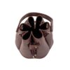 brown basket shape bag for girls top view