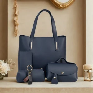 dark blue navy shoulder bag for girls pic of front side