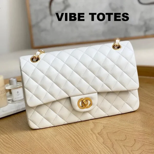 white double ring crossbody bag for girls